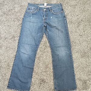 Lucky Brand Blue Denim Dungarees